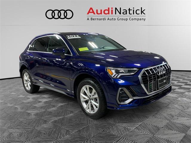 used 2022 Audi Q3 car, priced at $32,900