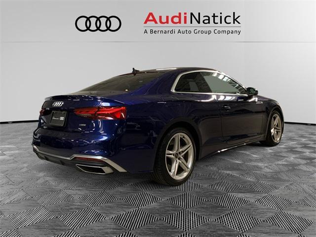 used 2021 Audi A5 car, priced at $29,600