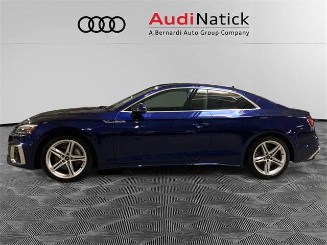 used 2021 Audi A5 car, priced at $29,600