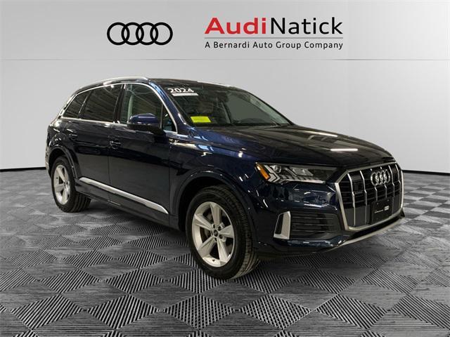 used 2024 Audi Q7 car, priced at $55,500