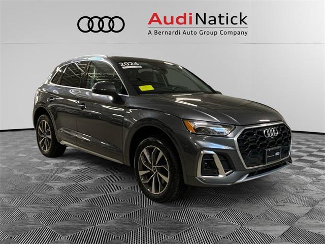 used 2024 Audi Q5 car, priced at $46,700