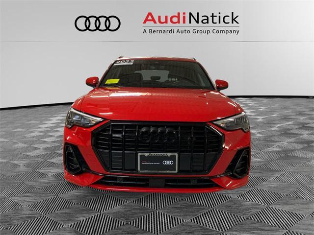 used 2022 Audi Q3 car, priced at $30,500