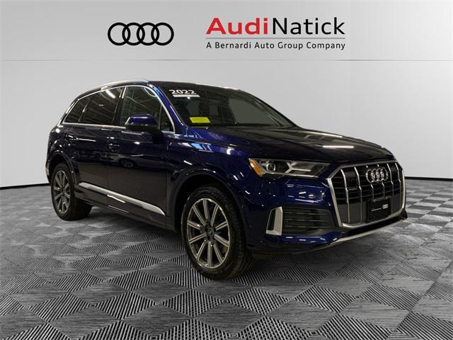 used 2022 Audi Q7 car, priced at $44,700