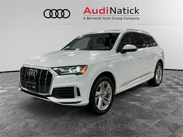 used 2021 Audi Q7 car, priced at $37,600