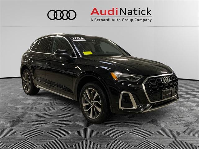 used 2024 Audi Q5 car, priced at $45,900