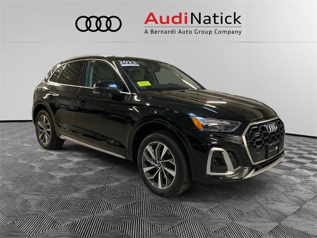 used 2022 Audi Q5 car, priced at $33,900