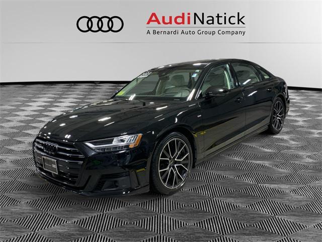 used 2021 Audi A8 car, priced at $57,900