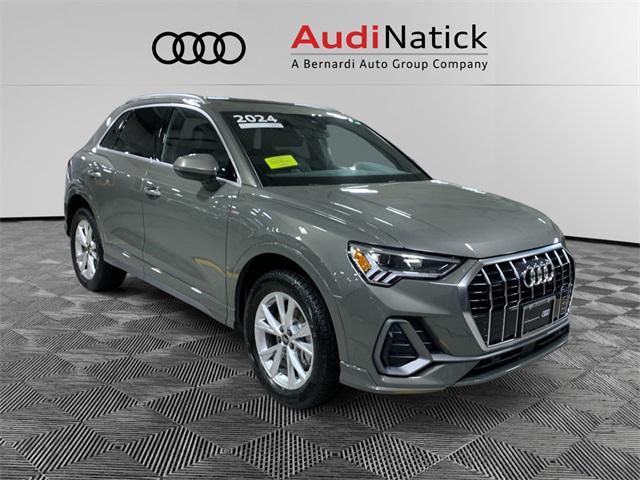 used 2024 Audi Q3 car, priced at $36,990