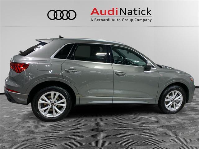 used 2024 Audi Q3 car, priced at $36,990