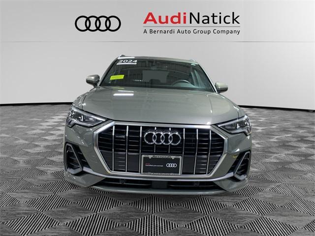 used 2024 Audi Q3 car, priced at $36,990