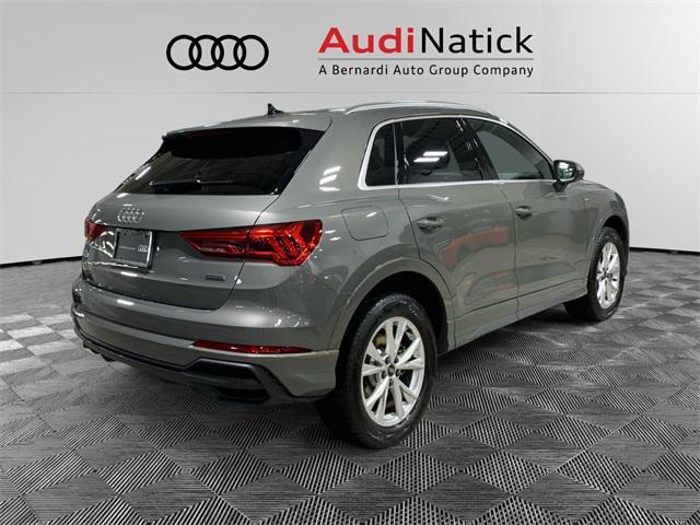 used 2024 Audi Q3 car, priced at $36,990