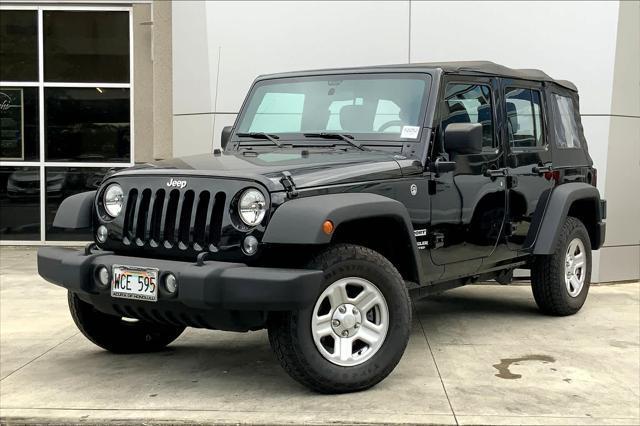 used 2017 Jeep Wrangler Unlimited car, priced at $24,485