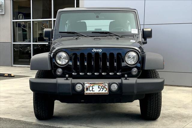 used 2017 Jeep Wrangler Unlimited car, priced at $23,725