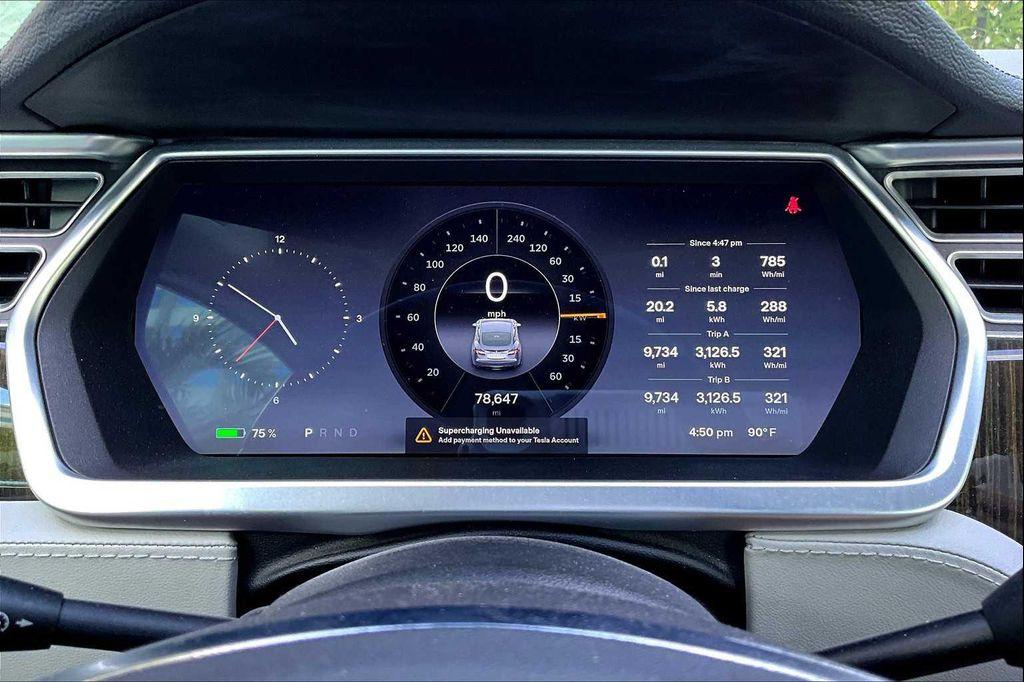 used 2013 Tesla Model S car, priced at $14,441