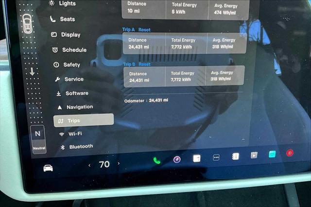 used 2022 Tesla Model X car, priced at $52,481
