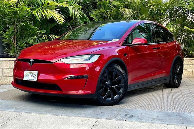 used 2022 Tesla Model X car, priced at $52,481