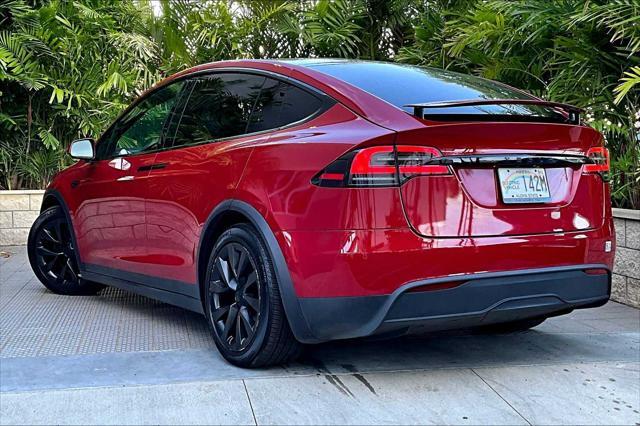 used 2022 Tesla Model X car, priced at $52,481