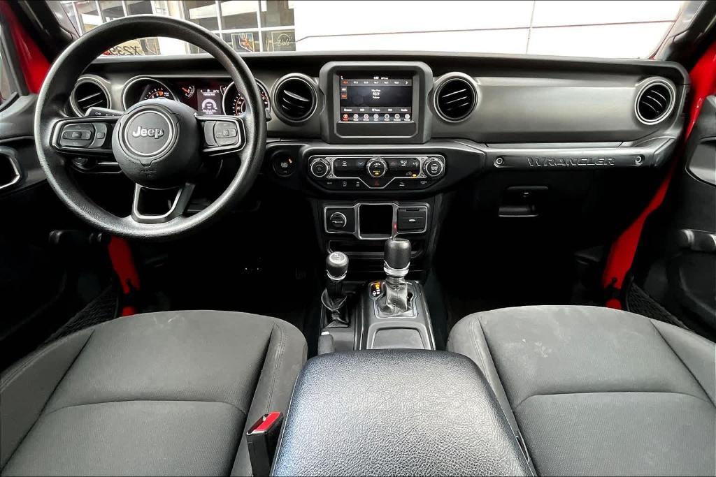 used 2022 Jeep Wrangler Unlimited car, priced at $34,552