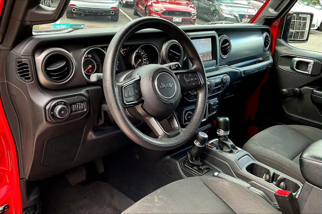 used 2022 Jeep Wrangler Unlimited car, priced at $34,552
