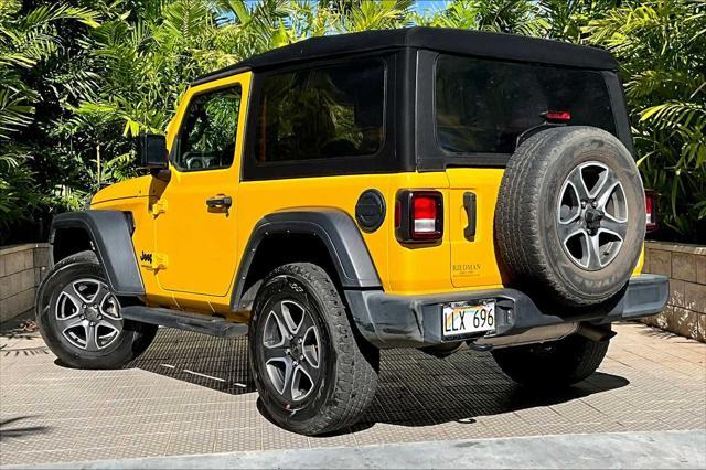 used 2021 Jeep Wrangler car, priced at $26,981
