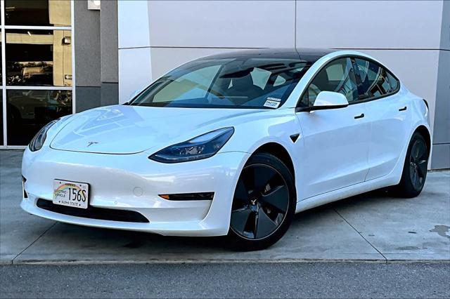 used 2021 Tesla Model 3 car, priced at $27,883