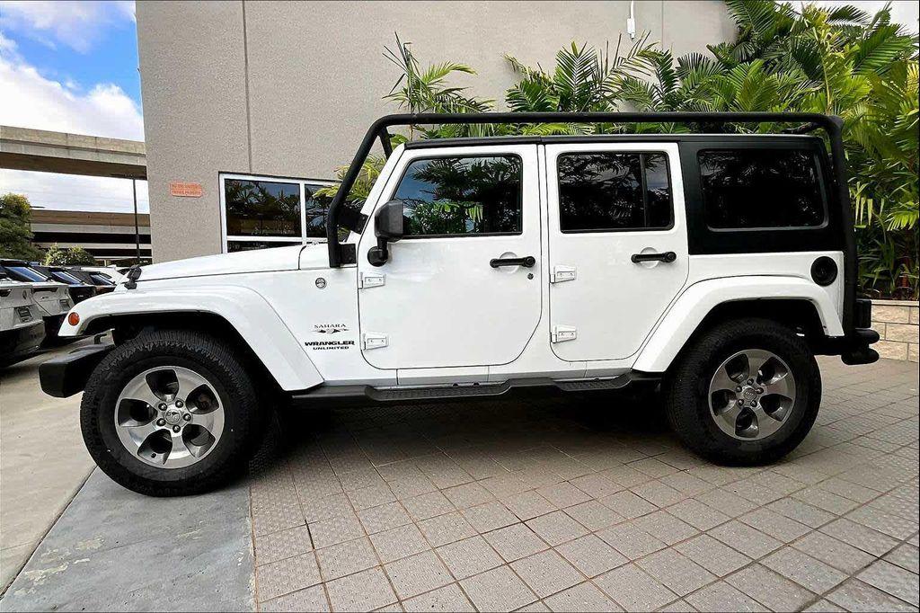used 2017 Jeep Wrangler Unlimited car, priced at $19,405