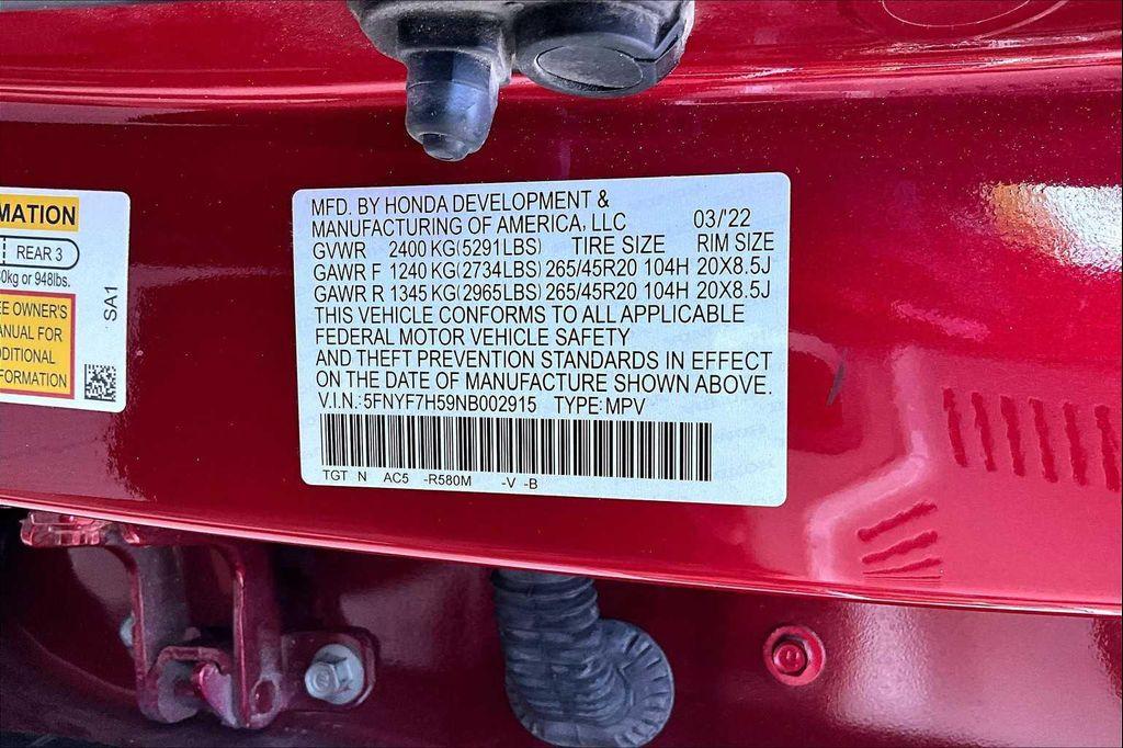 used 2022 Honda Passport car, priced at $28,515