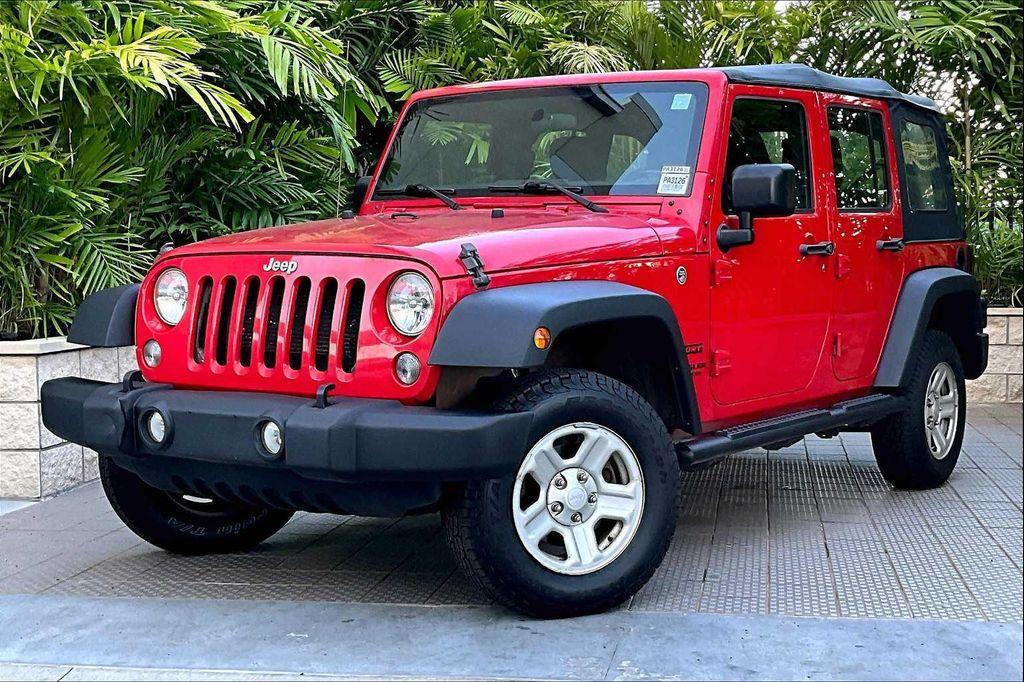 used 2017 Jeep Wrangler Unlimited car, priced at $17,925