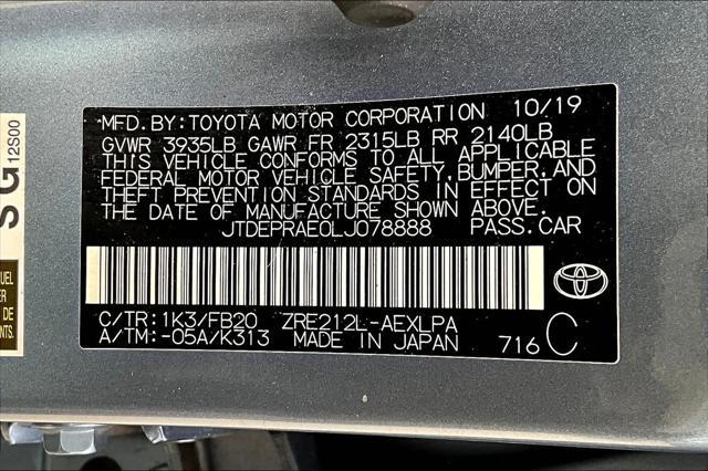 used 2020 Toyota Corolla car, priced at $18,283