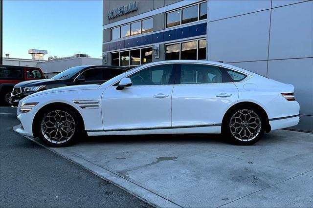 used 2021 Genesis G80 car, priced at $36,724