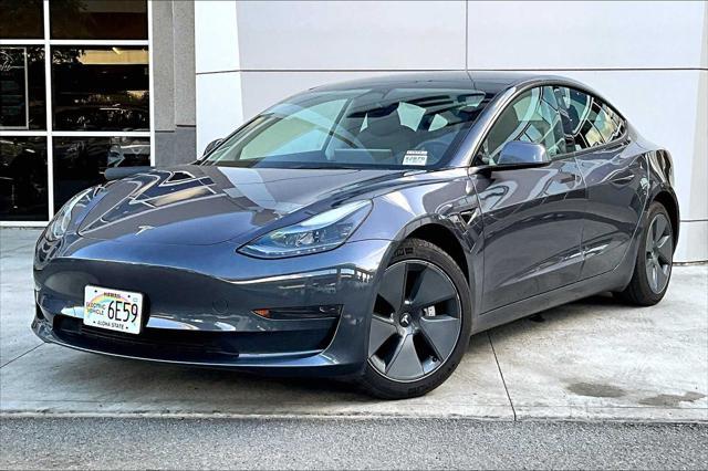 used 2023 Tesla Model 3 car, priced at $27,411