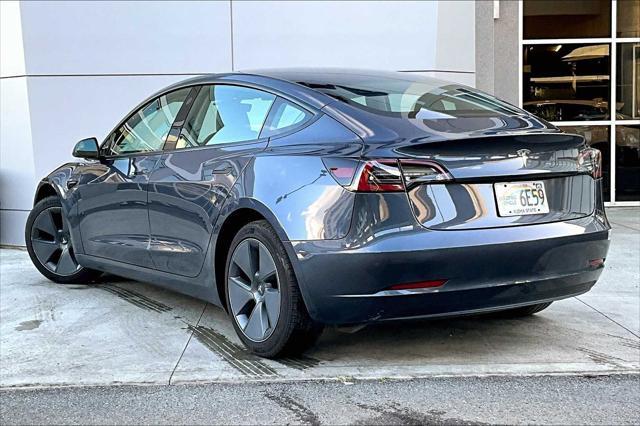 used 2023 Tesla Model 3 car, priced at $27,411