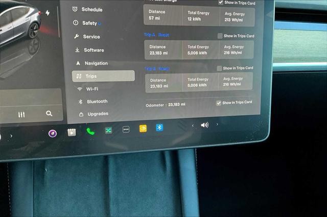 used 2023 Tesla Model 3 car, priced at $27,411