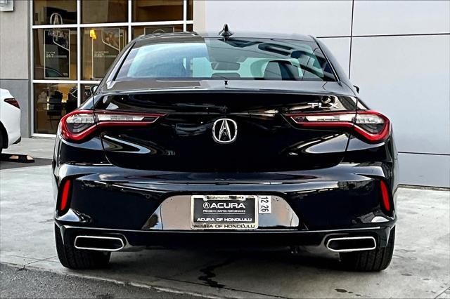 new 2025 Acura TLX car, priced at $51,190