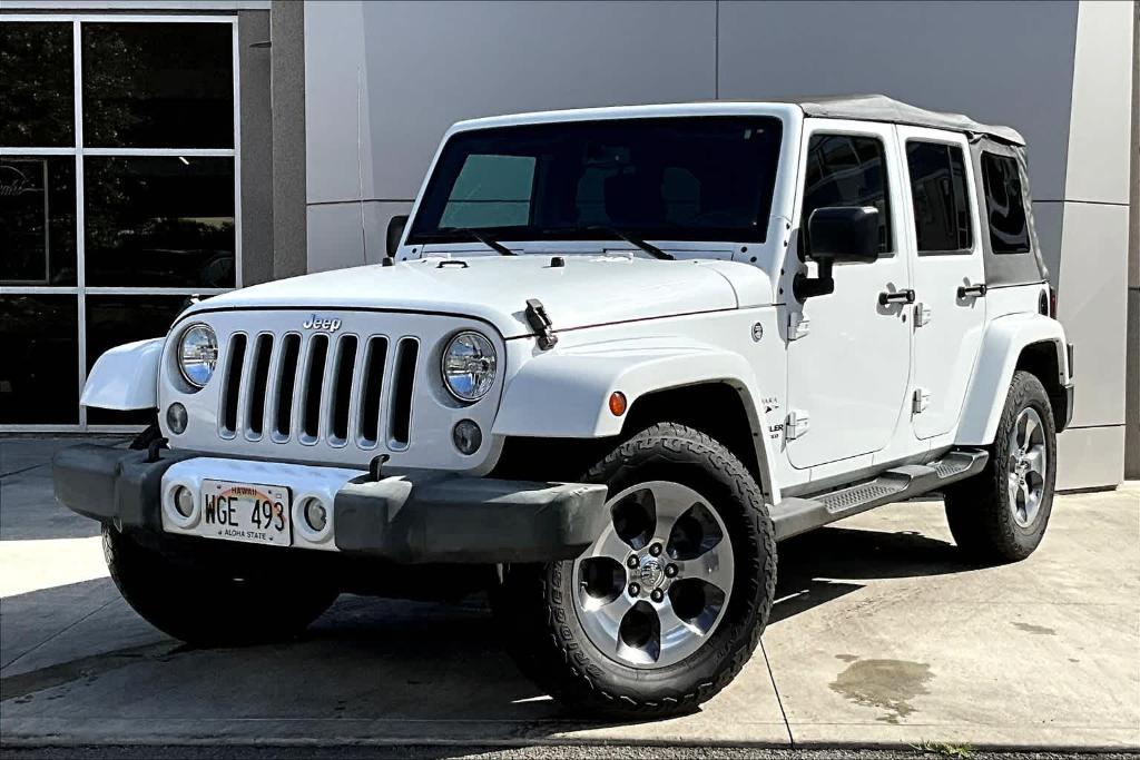 used 2016 Jeep Wrangler Unlimited car, priced at $24,986