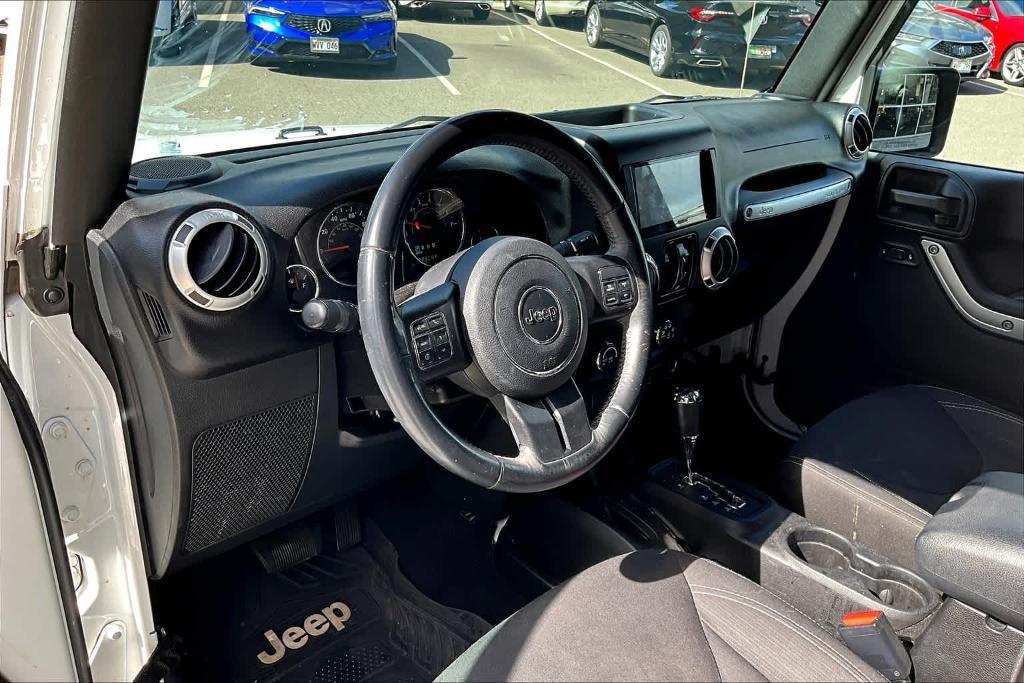 used 2016 Jeep Wrangler Unlimited car, priced at $24,986
