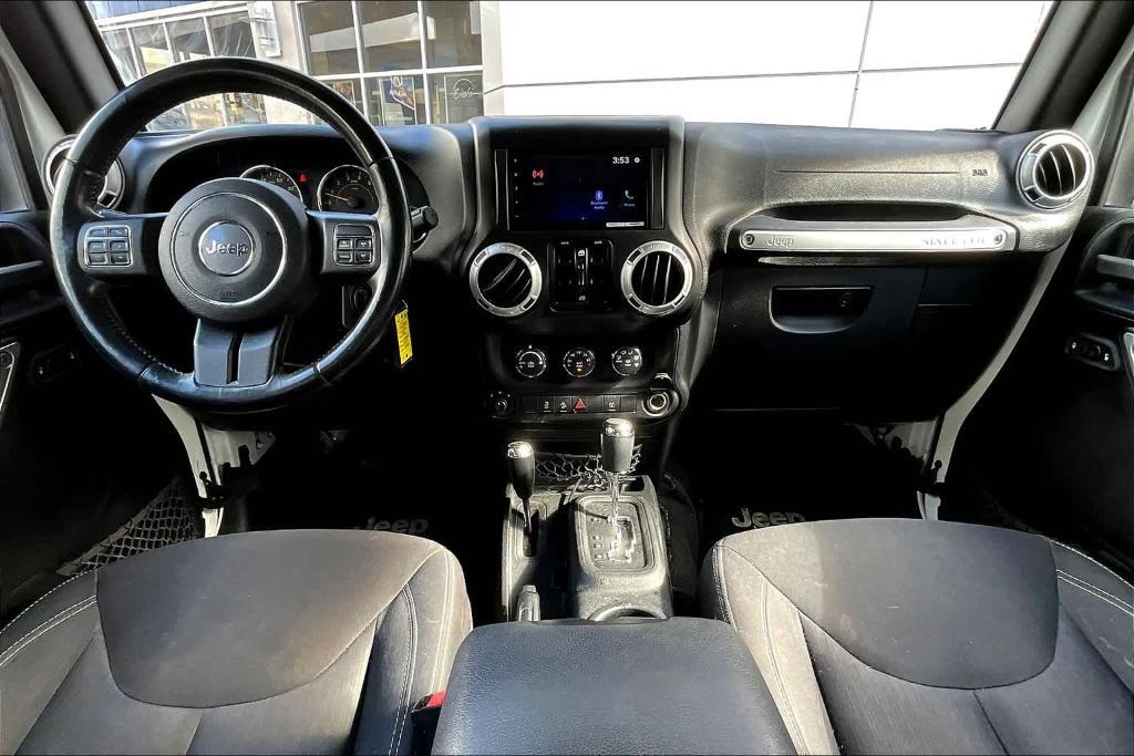used 2016 Jeep Wrangler Unlimited car, priced at $24,442