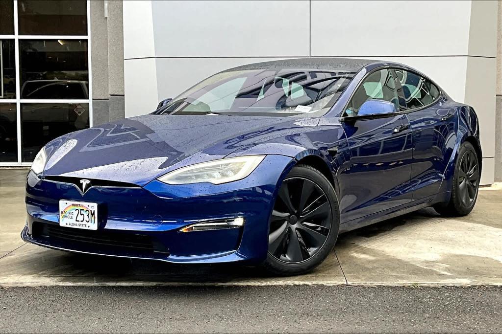 used 2021 Tesla Model S car, priced at $67,885