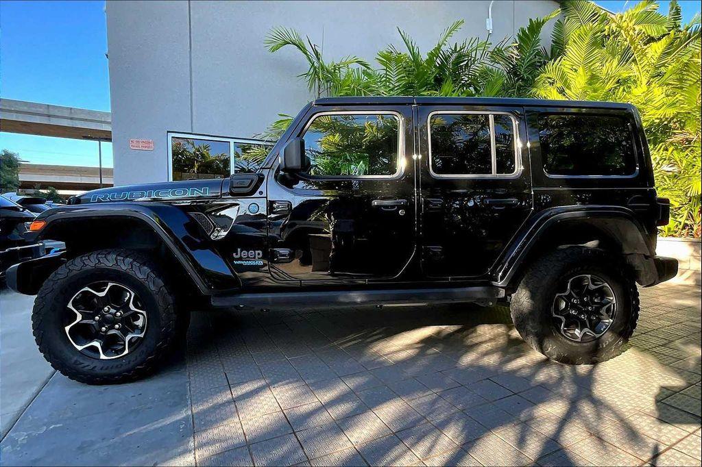 used 2021 Jeep Wrangler Unlimited 4xe car, priced at $36,392