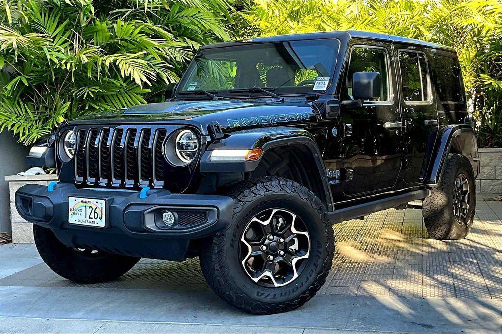 used 2021 Jeep Wrangler Unlimited 4xe car, priced at $36,882