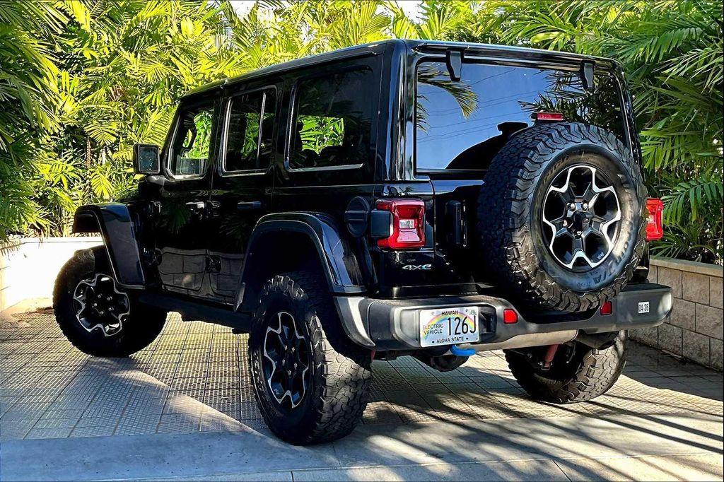 used 2021 Jeep Wrangler Unlimited 4xe car, priced at $36,392