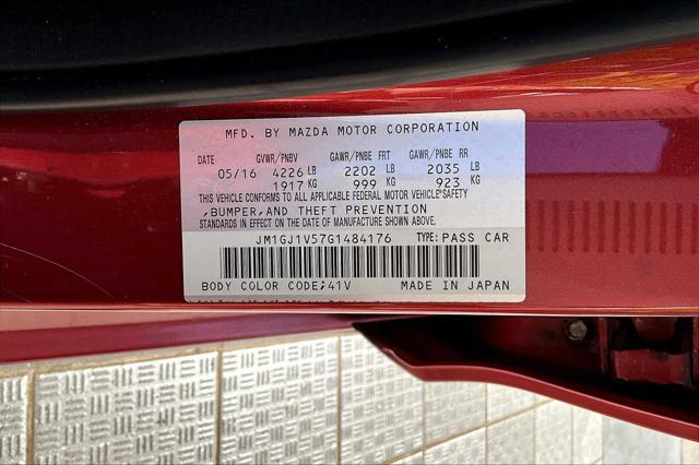 used 2016 Mazda Mazda6 car, priced at $11,885