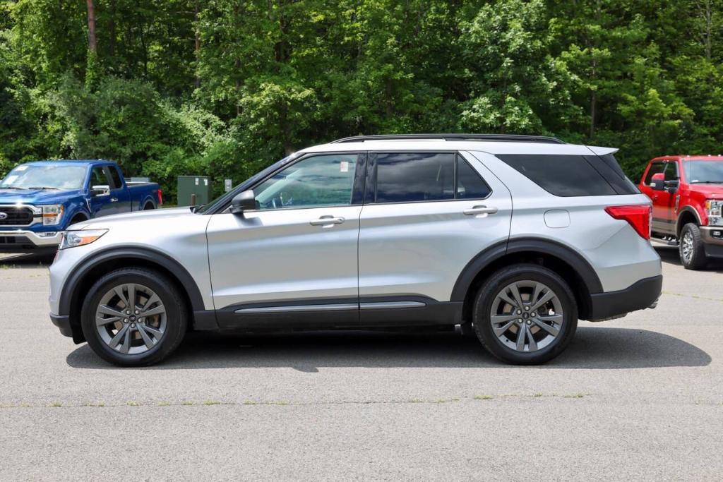 used 2021 Ford Explorer car, priced at $26,720