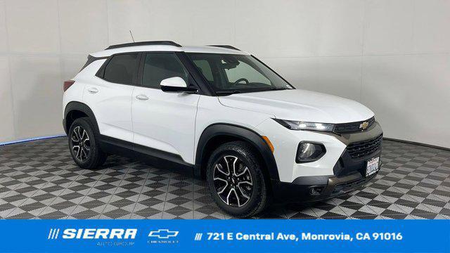 used 2021 Chevrolet TrailBlazer car, priced at $18,494