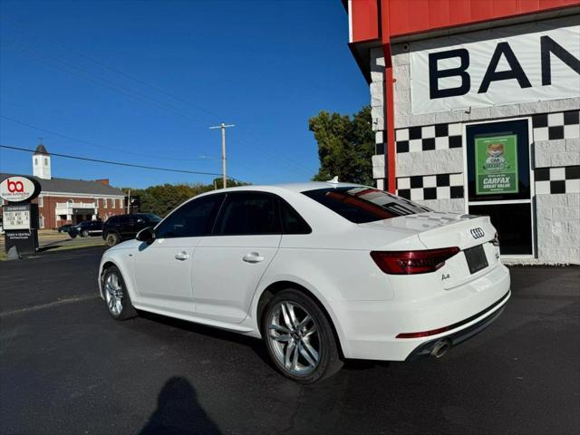 used 2017 Audi A4 car, priced at $15,999