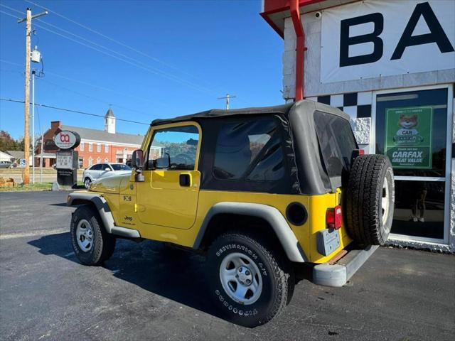 used 2004 Jeep Wrangler car, priced at $11,999