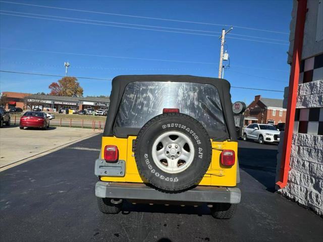 used 2004 Jeep Wrangler car, priced at $11,999