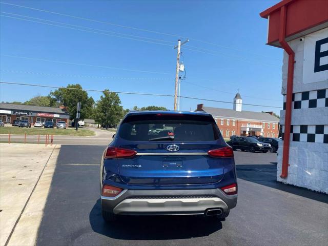 used 2019 Hyundai Santa Fe car, priced at $14,999