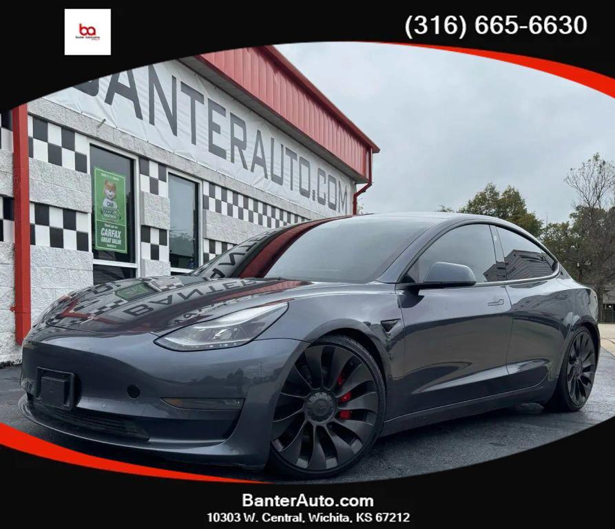 used 2022 Tesla Model 3 car, priced at $25,999