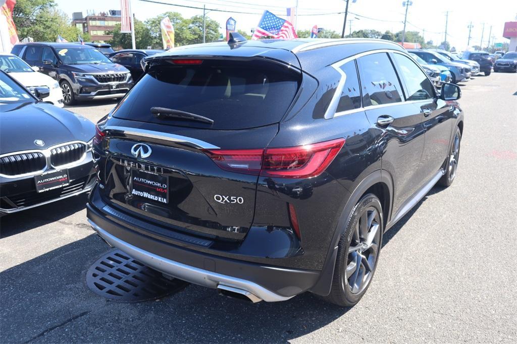 used 2022 INFINITI QX50 car, priced at $31,514